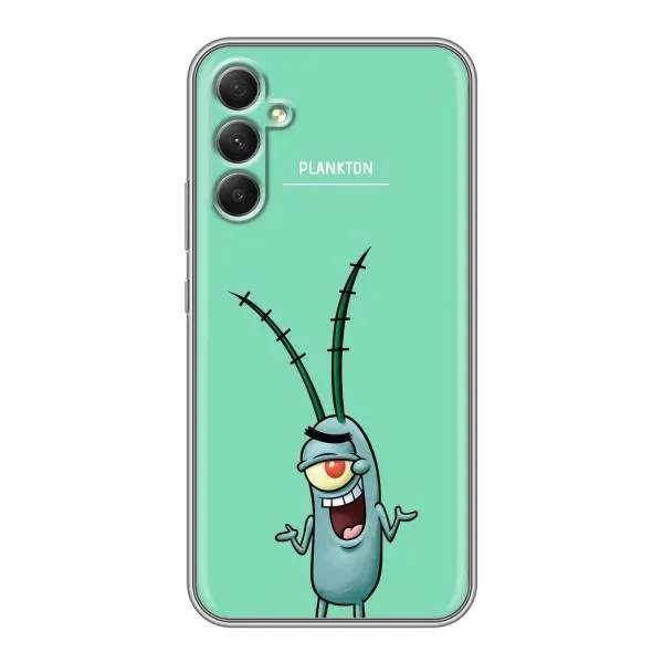 Чехол с принтом «Персонаж Планктон» для Samsung Galaxy A34