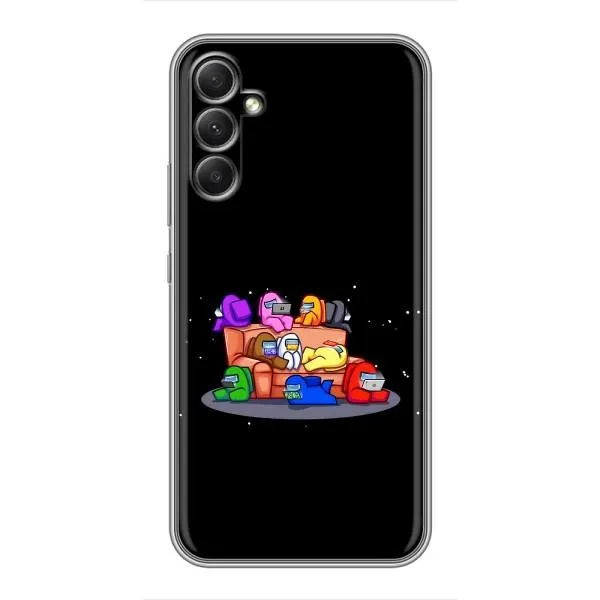 Чехол с принтом «Амонг-ас» для Samsung Galaxy A34