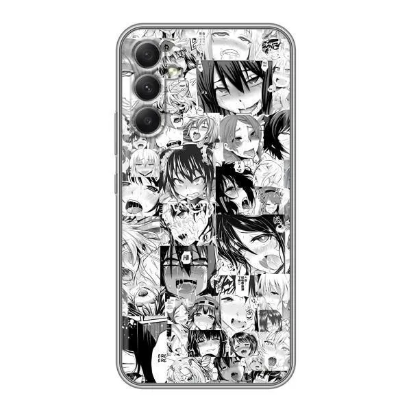 Чехол с принтом «Ahegao manga» для Samsung Galaxy A34