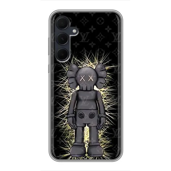 Чехол с принтом «Bearbrick LV» для Samsung Galaxy A35 (5G)