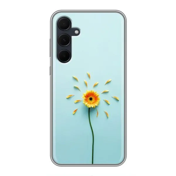 Чехол с принтом «Желтый цветок» для Samsung Galaxy A35 (5G)