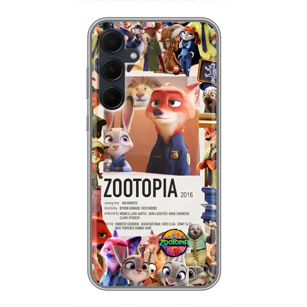Чохол з принтом «Постер Зоотрополіс» для Samsung Galaxy A35 (5G) Чохол з принтом «Постер Зоотрополіс» для Samsung Galaxy A35 (5G)