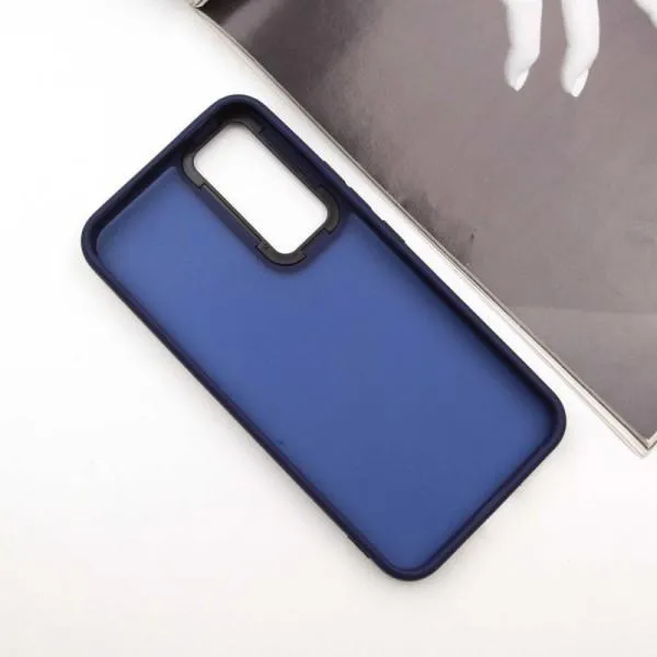 Чехол TPU+PC Lyon Frosted для Samsung Galaxy A36 5G / A56 5G — Темно-синий — фото 3 Чехол TPU+PC Lyon Frosted для Samsung Galaxy A36 5G / A56 5G — Темно-синий — фото 3