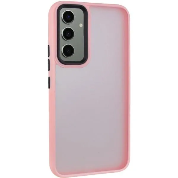 Чехол TPU+PC Lyon Frosted для Samsung Galaxy A36 5G / A56 5G — Розовый — фото 1 Чехол TPU+PC Lyon Frosted для Samsung Galaxy A36 5G / A56 5G — Розовый — фото 1