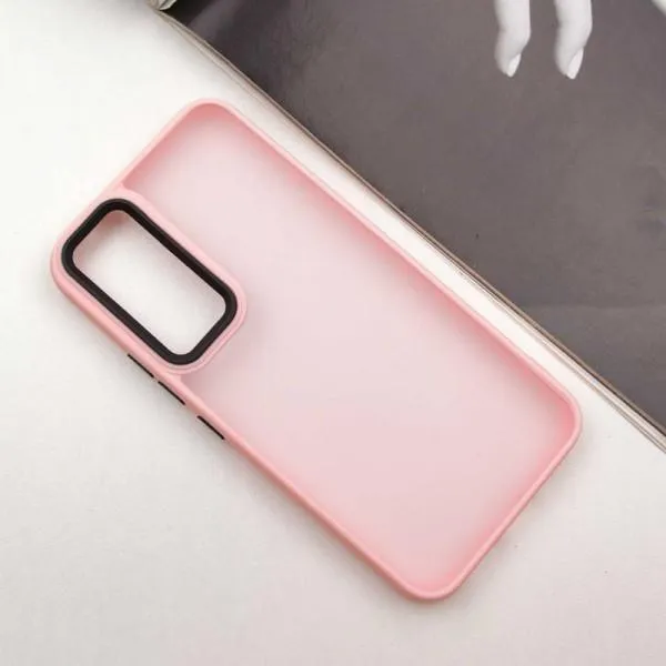 Чехол TPU+PC Lyon Frosted для Samsung Galaxy A36 5G / A56 5G — Розовый — фото 2 Чехол TPU+PC Lyon Frosted для Samsung Galaxy A36 5G / A56 5G — Розовый — фото 2