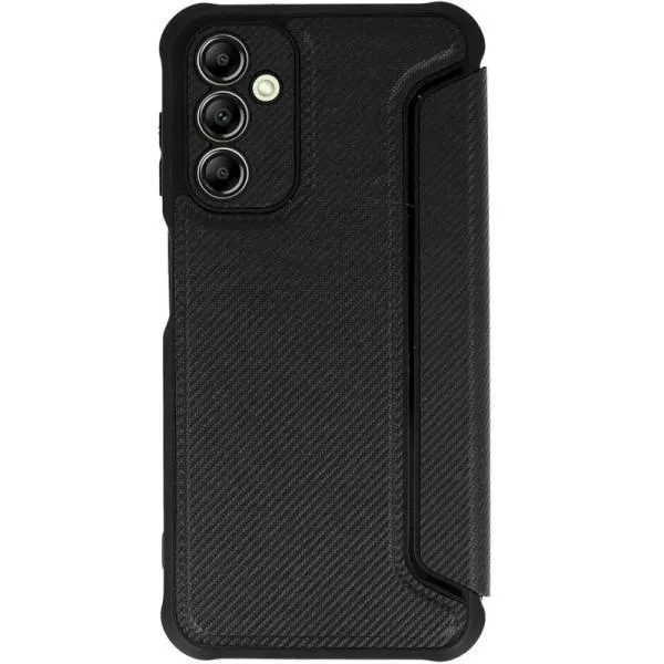 Кожаный чехол-книжка GETMAN Razor (PU) для Samsung Galaxy A36 5G / A56 5G — Черный — фото 2 Кожаный чехол-книжка GETMAN Razor (PU) для Samsung Galaxy A36 5G / A56 5G — Черный — фото 2
