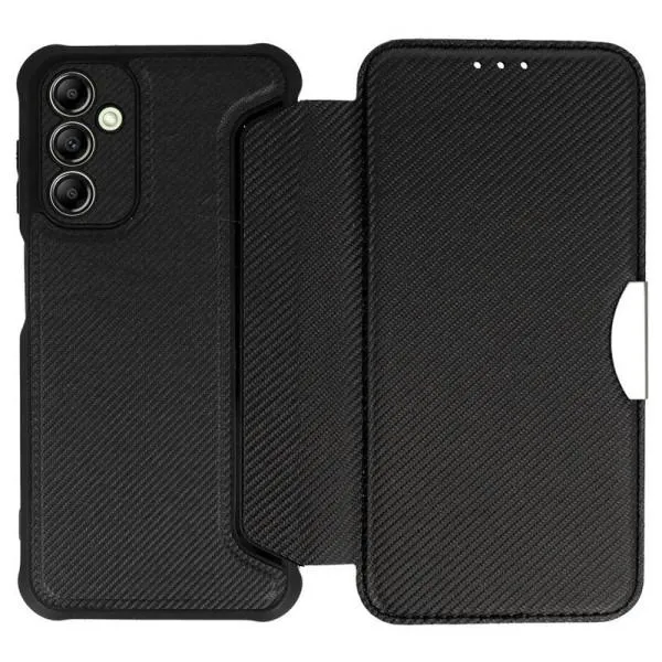 Кожаный чехол-книжка GETMAN Razor (PU) для Samsung Galaxy A36 5G / A56 5G — Черный — фото 3 Кожаный чехол-книжка GETMAN Razor (PU) для Samsung Galaxy A36 5G / A56 5G — Черный — фото 3