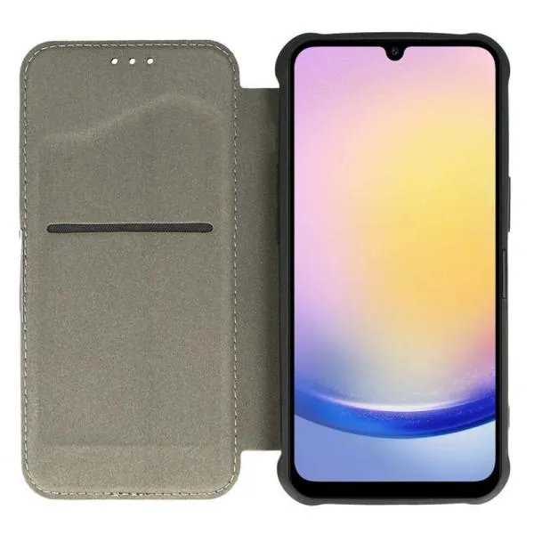 Кожаный чехол-книжка GETMAN Razor (PU) для Samsung Galaxy A36 5G / A56 5G — Черный — фото 4 Кожаный чехол-книжка GETMAN Razor (PU) для Samsung Galaxy A36 5G / A56 5G — Черный — фото 4