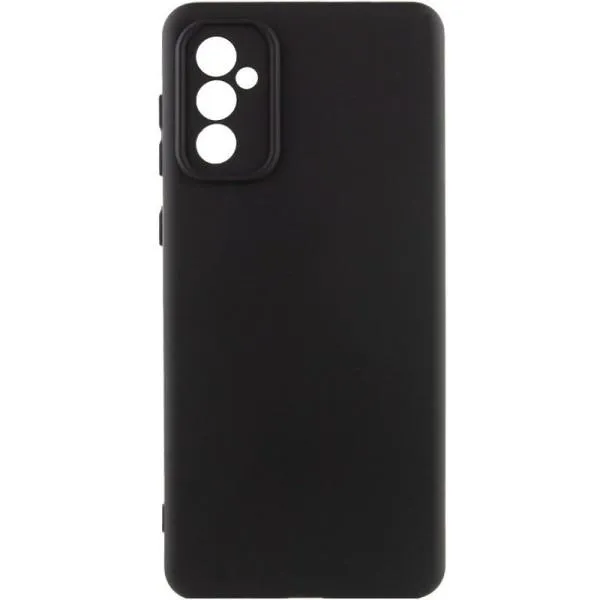 Чехол TPU GETMAN Liquid Silk Full Camera для Samsung Galaxy A36 5G — Черный — фото 1