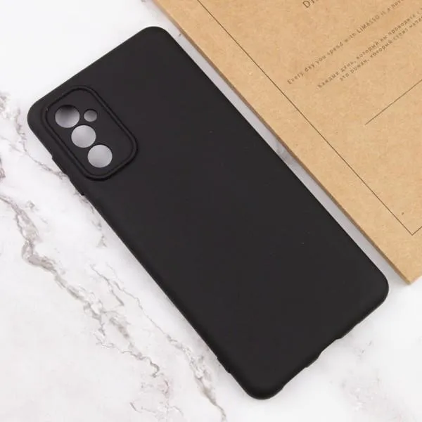 Чехол TPU GETMAN Liquid Silk Full Camera для Samsung Galaxy A36 5G — Черный — фото 4