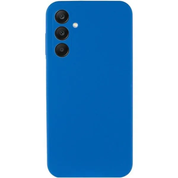 Чехол Silicone Cover Lakshmi Full Camera (AAA) для Samsung Galaxy A36 5G — Синий — фото 2 Чехол Silicone Cover Lakshmi Full Camera (AAA) для Samsung Galaxy A36 5G — Синий — фото 2