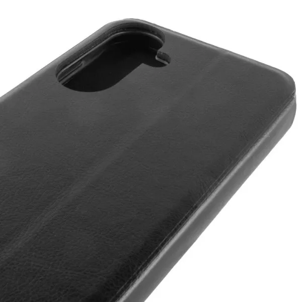 Кожаный чехол-книжка Belora для Samsung Galaxy A36 5G / A56 5G — Черный — фото 3