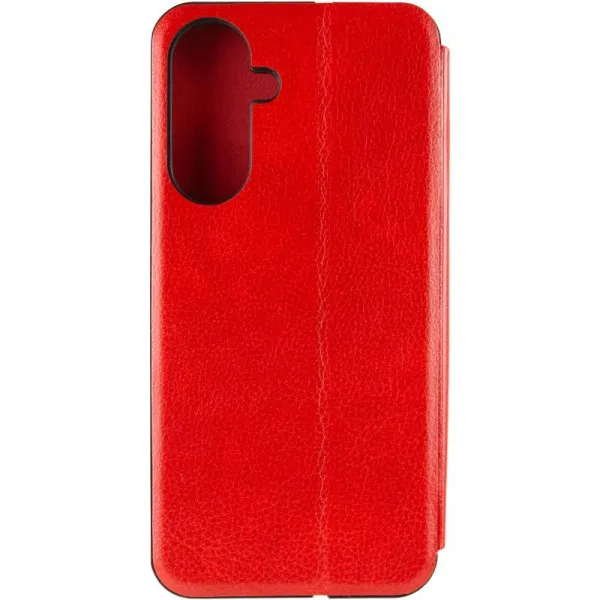 Кожаный чехол-книжка Belora для Samsung Galaxy A36 5G / A56 5G — Красный — фото 2
