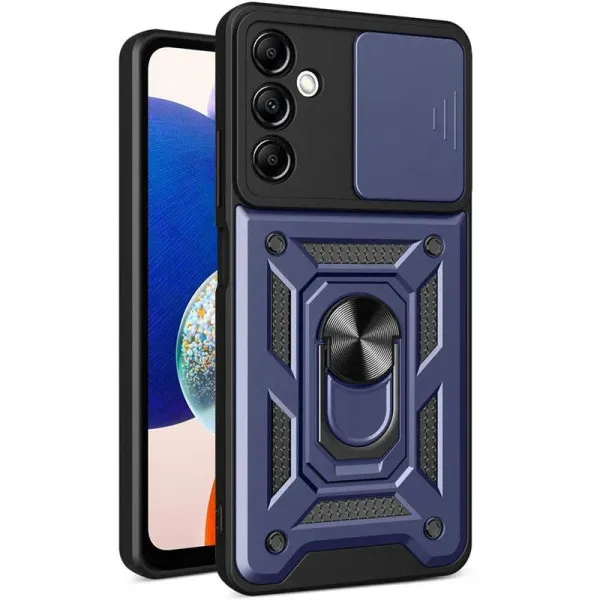Чехол Ummi Camshield Serge Ring для Samsung Galaxy A36 5G — Синий — фото 1 Чехол Ummi Camshield Serge Ring для Samsung Galaxy A36 5G — Синий — фото 1