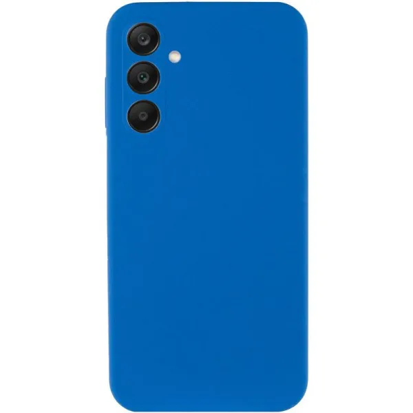Чехол Silicone Cover Ummi Lakshmi Full Camera (AA) для Samsung Galaxy A36 5G — Синий — фото 4
