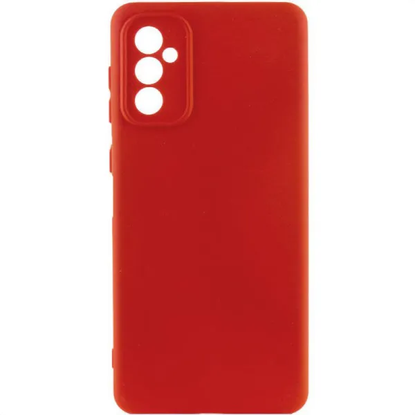 Чехол TPU GETMAN Liquid Silk Full Camera для Samsung Galaxy A36 5G — Красный