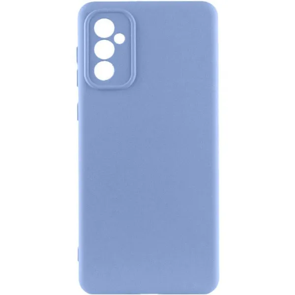 Чехол TPU GETMAN Liquid Silk Full Camera для Samsung Galaxy A36 5G — Сиреневый