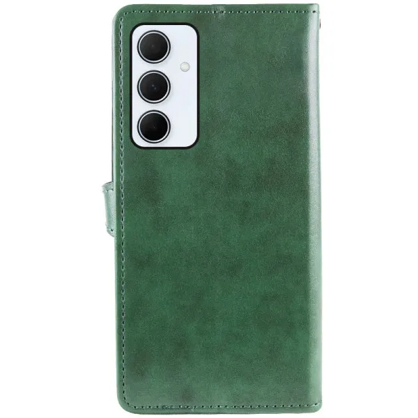 Кожаный чехол-книжка GETMAN Gallant (PU) для Samsung Galaxy A36 5G / A56 5G — Зеленый — фото 3
