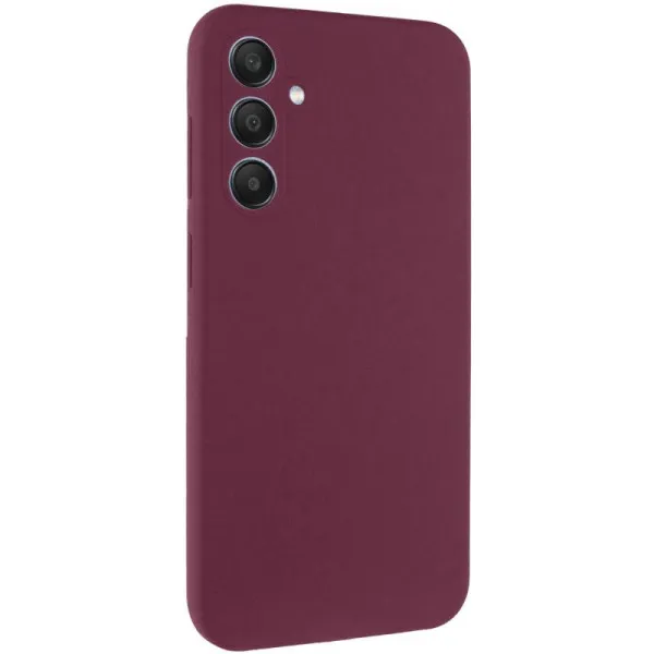 Чехол Silicone Cover Lakshmi Full Camera (AAA) для Samsung Galaxy A36 5G — Бордовый — фото 1