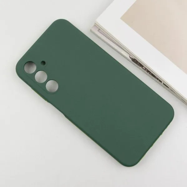 Чехол Silicone Cover Lakshmi Full Camera (AAA) для Samsung Galaxy A36 5G — Зеленый — фото 5 Чехол Silicone Cover Lakshmi Full Camera (AAA) для Samsung Galaxy A36 5G — Зеленый — фото 5