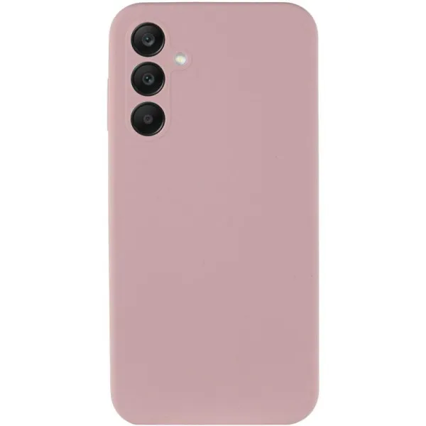 Чехол Silicone Cover Lakshmi Full Camera (AAA) для Samsung Galaxy A36 5G — Розовый — фото 2