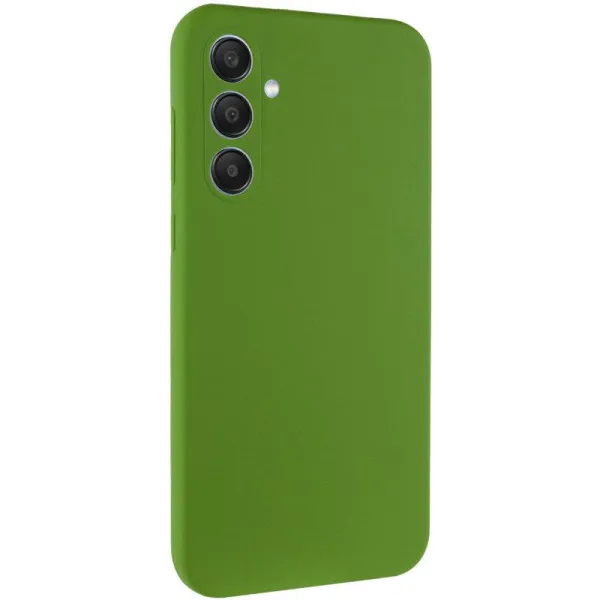 Чехол Silicone Cover Ummi Lakshmi Full Camera (AA) для Samsung Galaxy A36 5G — Зеленый — фото 1
