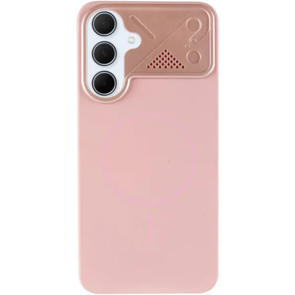 Чехол PC Synq with Magnetic Fit для Samsung Galaxy A36 5G — Розовый — фото 2 Чехол PC Synq with Magnetic Fit для Samsung Galaxy A36 5G — Розовый — фото 2