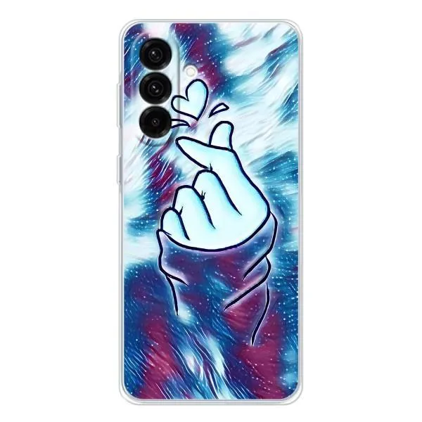 Чехол с принтом «Радужное сердце» для Samsung Galaxy A36 5G