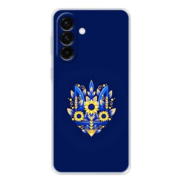 Чехол с принтом «Цветочный Герб» для Samsung Galaxy A37
