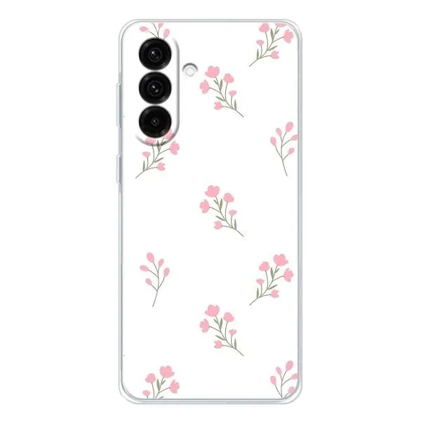 Чехол с принтом «Розовые цветы» для Samsung Galaxy A37