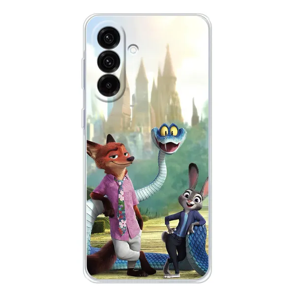 Чехол с принтом «Герои мультфильма Зверополис» для Samsung Galaxy A37