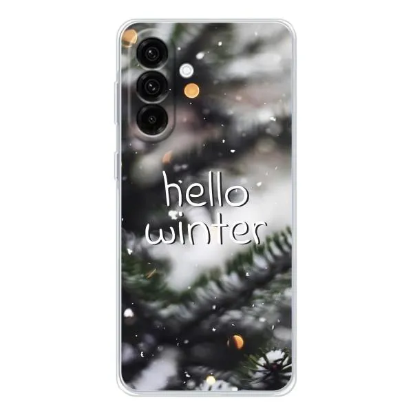 Чехол с принтом «Hello winter» для Samsung Galaxy A37