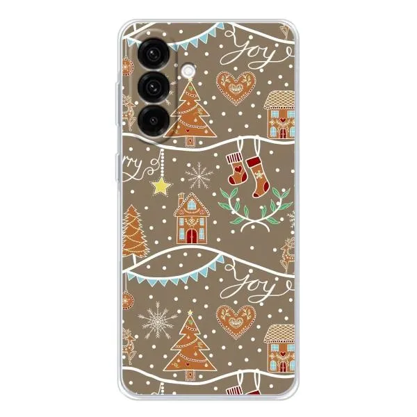Чехол с принтом «Новогодние пряники» для Samsung Galaxy A37