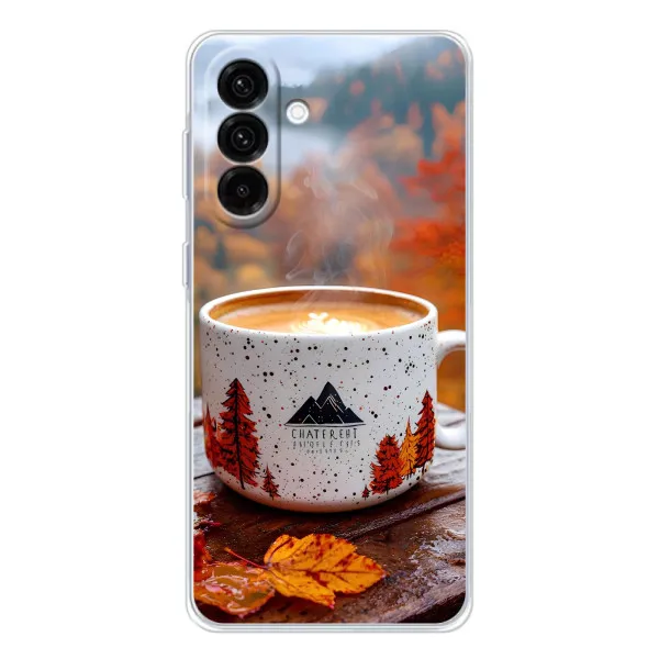 Чехол с принтом «Кофе на природе» для Samsung Galaxy A37 Чехол с принтом «Кофе на природе» для Samsung Galaxy A37