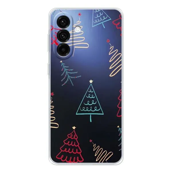Чехол с принтом «Рождественские елки» для Samsung Galaxy A37