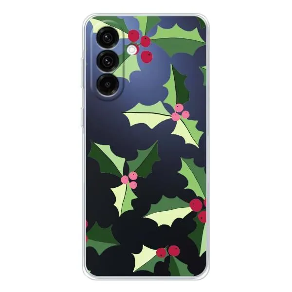Чехол с принтом «Рождественский фон» для Samsung Galaxy A37