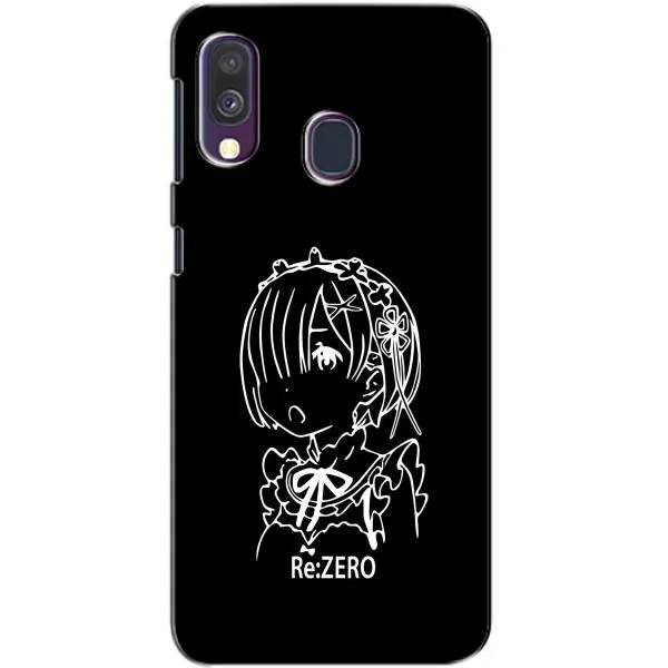 Чехол с принтом «Re: Zero» для Samsung Galaxy A40 2019 (A405F)