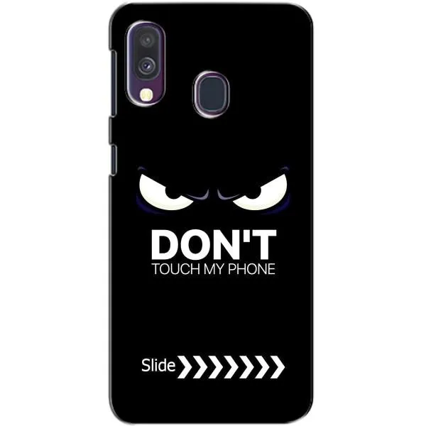 Чехол с принтом «Не трогай телефон» для Samsung Galaxy A40 2019 (A405F)