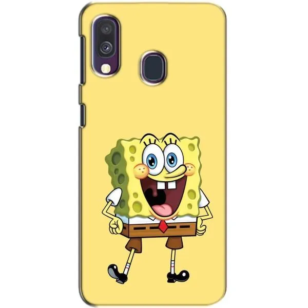 Чехол с принтом «Веселый Спанч Боб» для Samsung Galaxy A40 2019 (A405F)