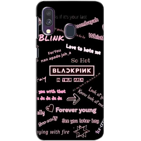 Чехол с принтом «BLACKPINK» для Samsung Galaxy A40 2019 (A405F)