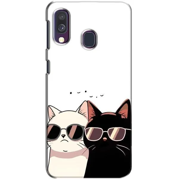 Чехол с принтом «Коты в очках» для Samsung Galaxy A40 2019 (A405F) Чехол с принтом «Коты в очках» для Samsung Galaxy A40 2019 (A405F)