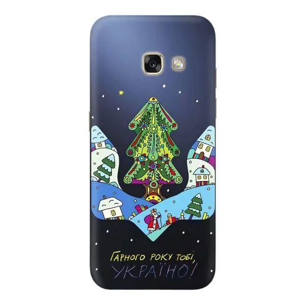 Чехол с принтом «Рождественский герб» для Samsung Galaxy A5 2017 (A520, A520F)