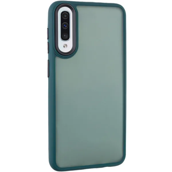 Чохол TPU+PC Lyon Frosted для Samsung Galaxy A50 (A505F) / A50s / A30s — Зелений — фото 1 Чохол TPU+PC Lyon Frosted для Samsung Galaxy A50 (A505F) / A50s / A30s — Зелений — фото 1