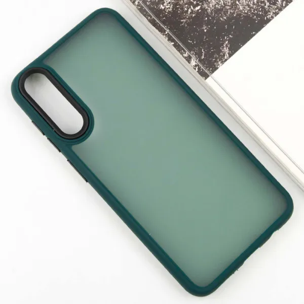 Чохол TPU+PC Lyon Frosted для Samsung Galaxy A50 (A505F) / A50s / A30s — Зелений — фото 2 Чохол TPU+PC Lyon Frosted для Samsung Galaxy A50 (A505F) / A50s / A30s — Зелений — фото 2
