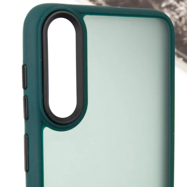 Чохол TPU+PC Lyon Frosted для Samsung Galaxy A50 (A505F) / A50s / A30s — Зелений — фото 5 Чохол TPU+PC Lyon Frosted для Samsung Galaxy A50 (A505F) / A50s / A30s — Зелений — фото 5
