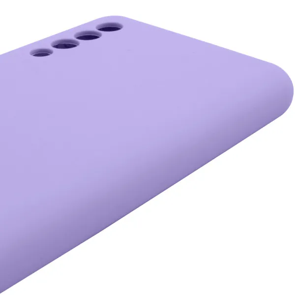 Чохол Silicone Cover Lakshmi Full Camera (AAA) для Samsung Galaxy A50 (A505F) / A50s / A30s — Бузковий — фото 4 Чохол Silicone Cover Lakshmi Full Camera (AAA) для Samsung Galaxy A50 (A505F) / A50s / A30s — Бузковий — фото 4