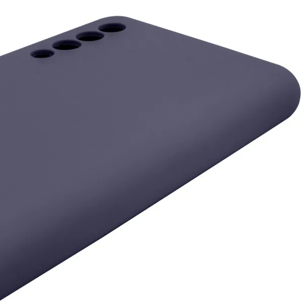 Чохол Silicone Cover Lakshmi Full Camera (AAA) для Samsung Galaxy A50 (A505F) / A50s / A30s — Темно-синій — фото 4