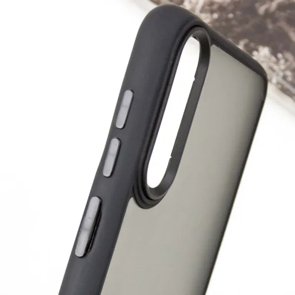 Чохол TPU+PC Lyon Frosted для Samsung Galaxy A50 (A505F) / A50s / A30s — Чорний — фото 4 Чохол TPU+PC Lyon Frosted для Samsung Galaxy A50 (A505F) / A50s / A30s — Чорний — фото 4