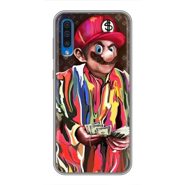Чехол с принтом «Mario LV» для Samsung Galaxy A50 2019 (A505F)