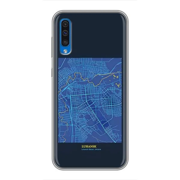 Чехол с принтом «Гуганск» для Samsung Galaxy A50 2019 (A505F)